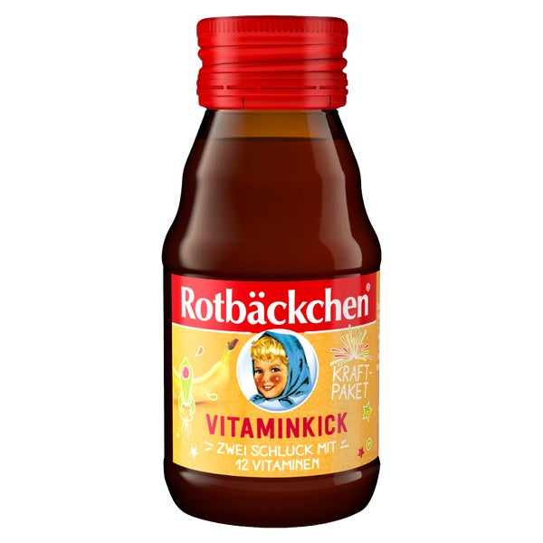 Rabenhorst Rotbäckchen Kraftpaket Vitaminkick Shot 60 ml