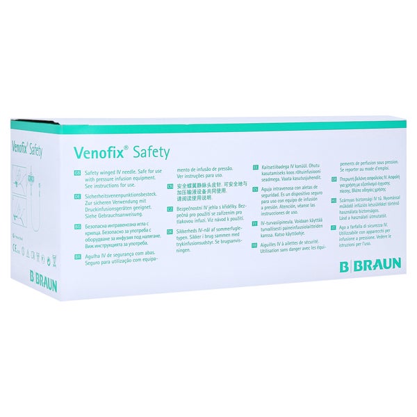 Venofix Safety Venenpunkt.23 G 0,65 mm 50 St