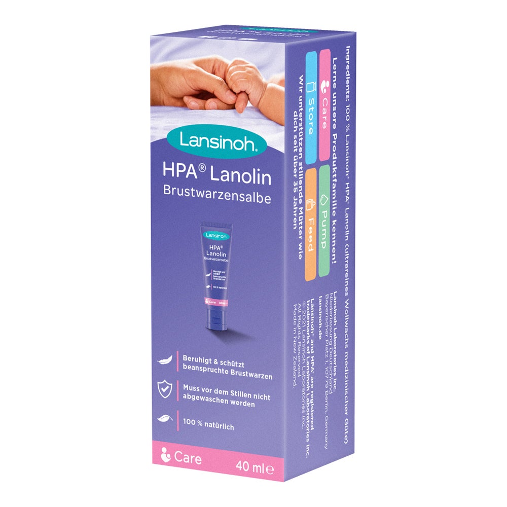 Lansinoh HPA Lanolin klimaneutral Salbe 40 ml