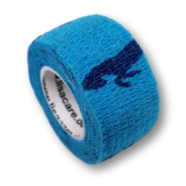 LisaCare Fingerpflaster - Pferde Blau - 2,5cm x 4,5m 1 St
