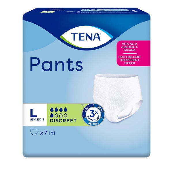 TENA Pants Discreet L 4X7 St