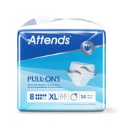 Attends Pull-Ons 8 Extra-Large, 130-170 cm Hüftumfang 4X14 St