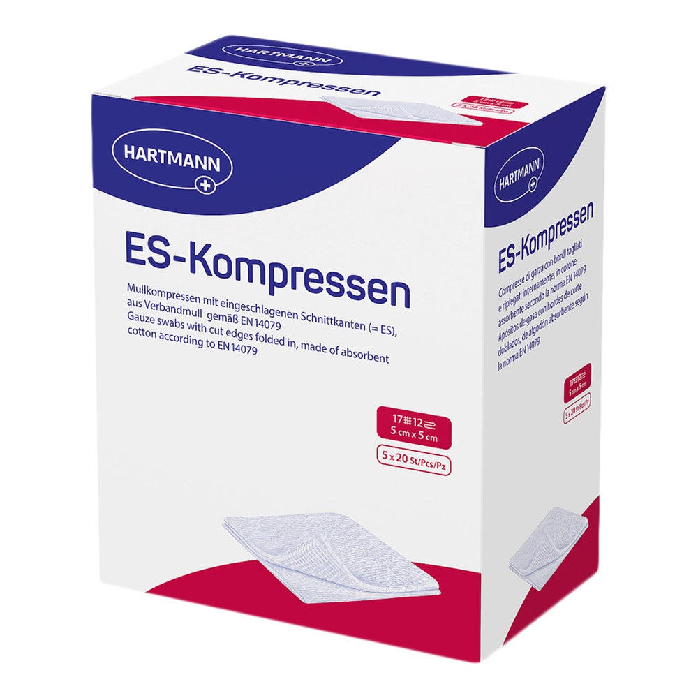ES-Kompressen steril 5x5 cm 12f 5X20 St
