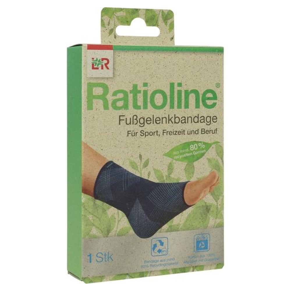Ratioline Fußgelenkbandage Gr.L 1 St