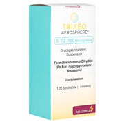 TRIXEO Aerosphere 5/7,2/160µg Druckgasinh.120ED 1 St