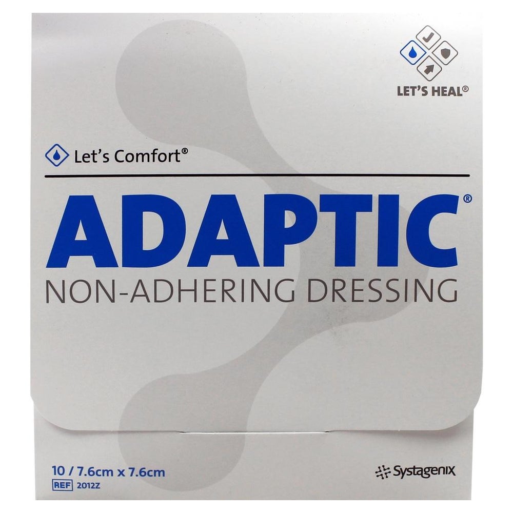 Adaptic 7,6x7,6 cm feuchte Wundauflage 2 10 St