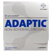 Adaptic 7,6x7,6 cm feuchte Wundauflage 2 10 St