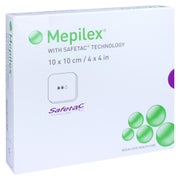 Produktabbildung: Mepilex 10x10 cm Schaumverband 5 St