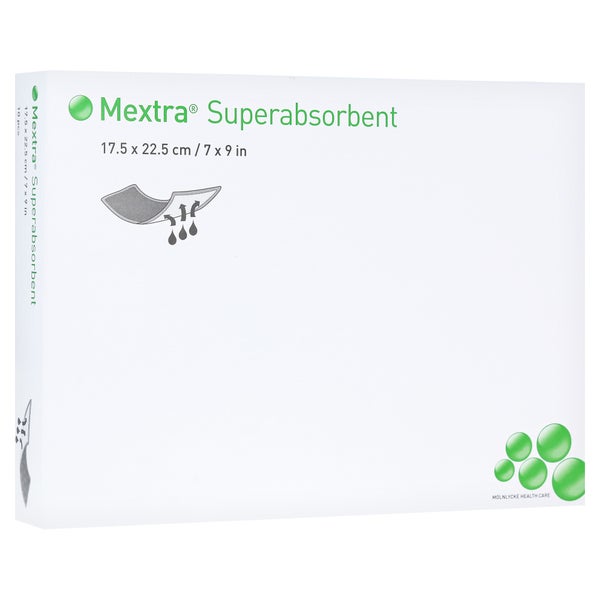 Mextra Superabsorbent Verband 17,5x22,5 10 St