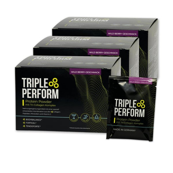 Triple Perform Wild Berry 3er-Pack 90 St