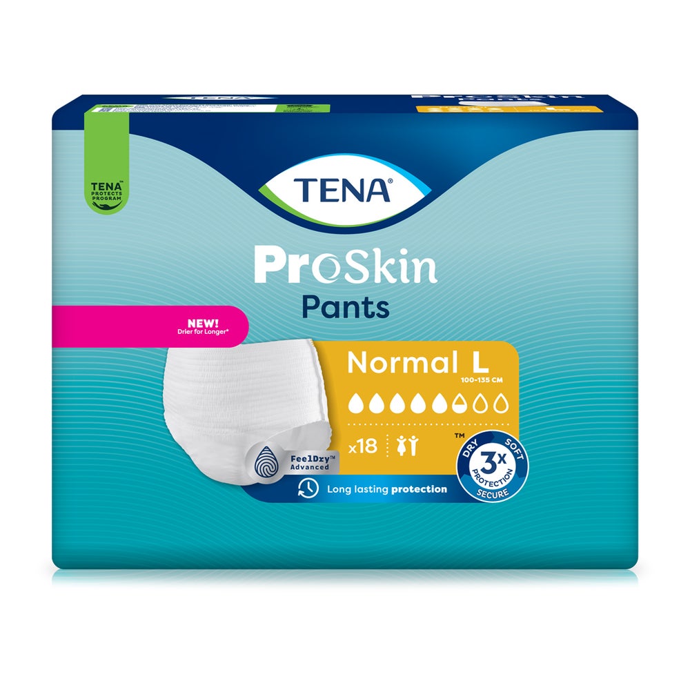 TENA ProSkin Pants Normal L, 18 Stück 4X18 St