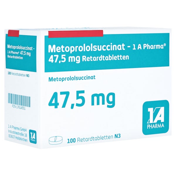 METOPROLOLSUCCINAT-1A Phar.47,5 100 St