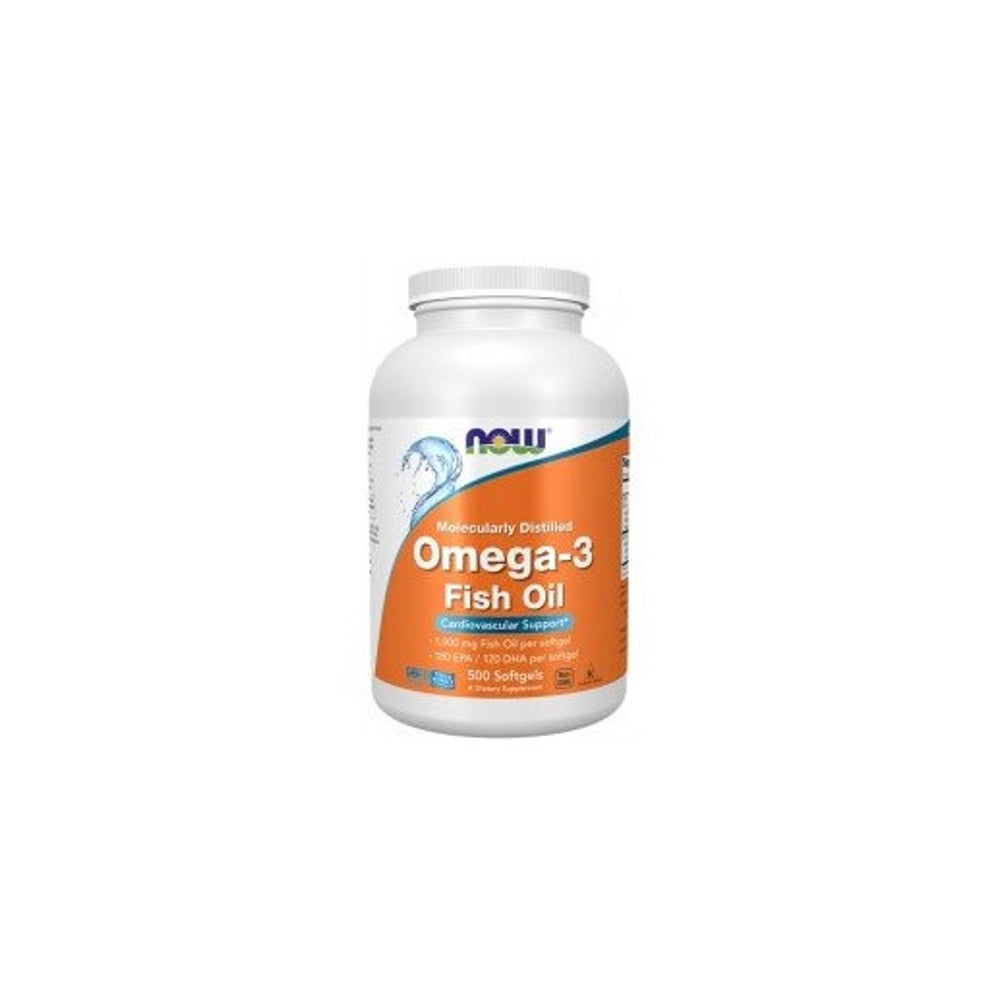Omega-3-Fischöl, molekular destilliert, Weichkapseln 500 St