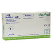 MaiMed® soft Einmalhandschuhe, Latex, gepudert 100 Stck. - L 100 St