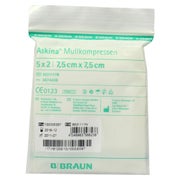 Askina Mullkompressen 7,5x7,5cm steril 5X2 St