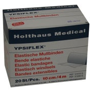 Holthaus Medical YPSIFLEX elastische Mullbinden 20-fädig, lose (20 Stck.) - 4 m x 10 cm 20 St