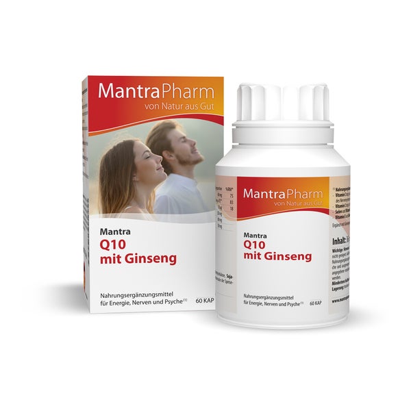 Mantra Q10 mit Ginseng Kapseln 60 St