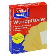 Gothaplast Wundpflaster wasserfest 4 Größen 18 St