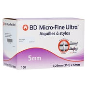 BD Micro-fine Ultra Pen-Nadeln 0,25x5 mm 100 St