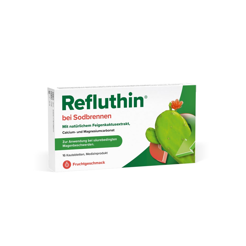 Refluthin Fruchtgeschmack 16 St