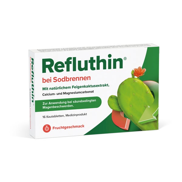 Refluthin Fruchtgeschmack 16 St
