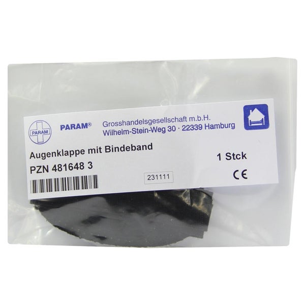 Augenklappe mit Bindeband 1 St