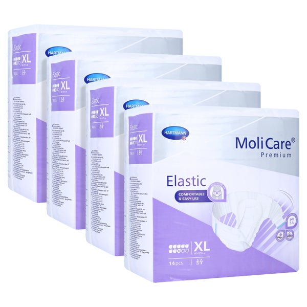 Molicare Premium Elastic Slip 8 Tropfen 4X14 St