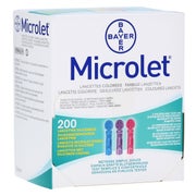 Microlet Lanzetten Farbig 200 St