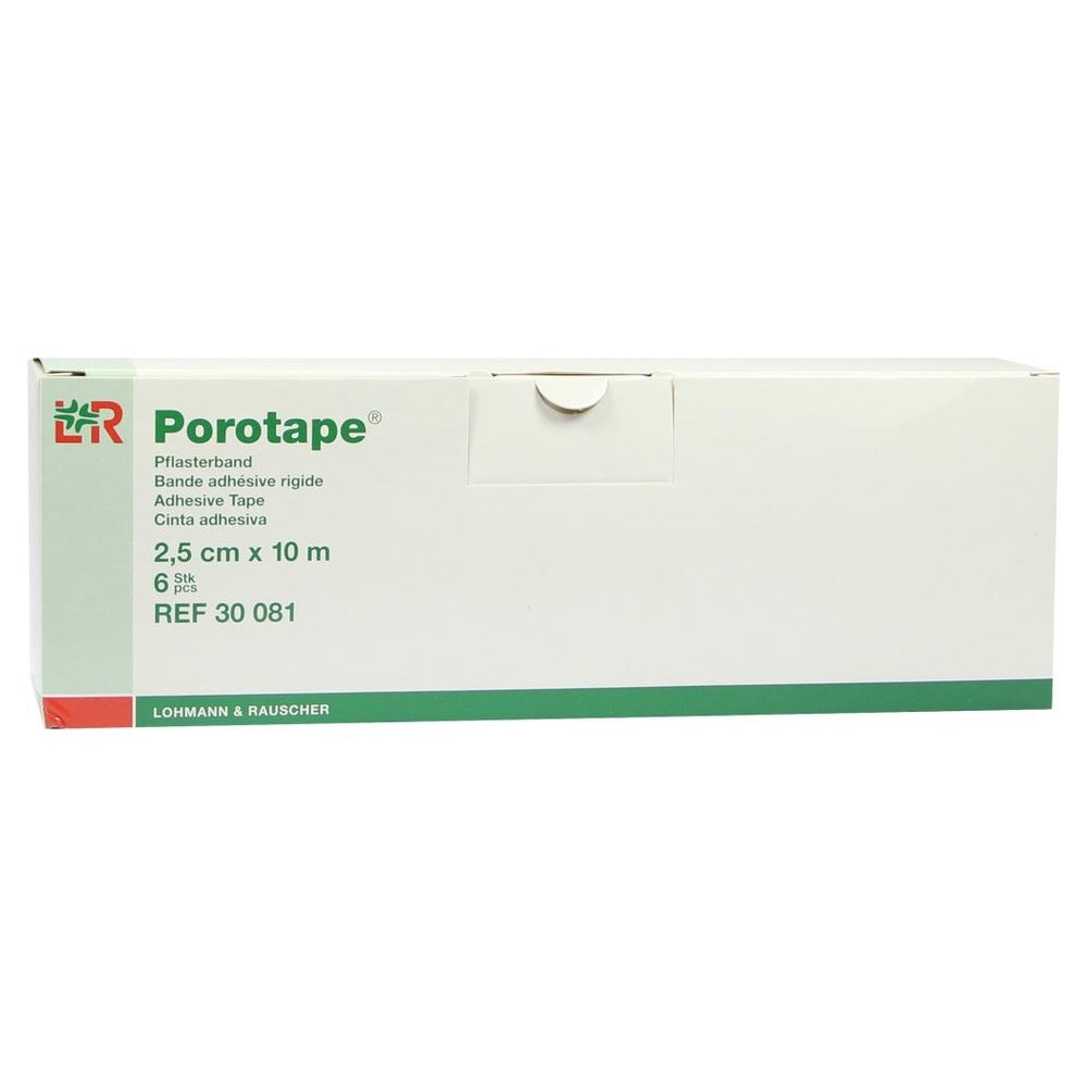 Porotape 2,5 Cmx10 m 6 St