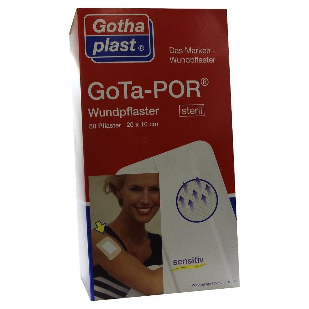 Gota-por Wundpflaster Steril 100x200 mm 50 St