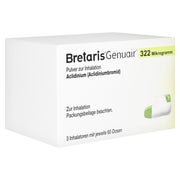 BRETARIS Genuair 322 µg Pulver z.Inhalation 3x60ED 3 St