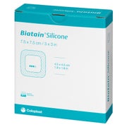 Biatain Silicone Schaumverband 7,5x7,5 c 10 St