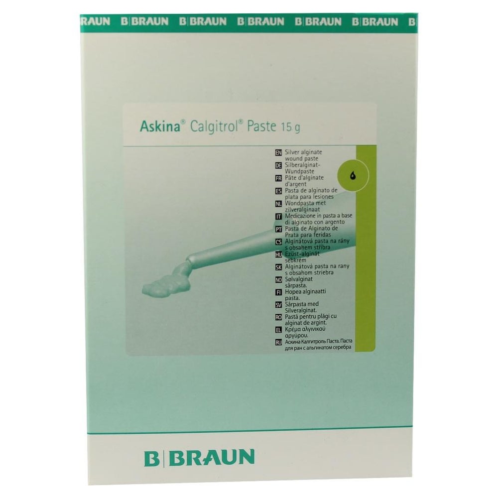 B. Braun Askina Calgitrol Paste homogene Silberalginat-Matrix 15 g - 5 5X15 g