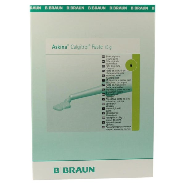 B. Braun Askina Calgitrol Paste homogene Silberalginat-Matrix 15 g - 5 5X15 g