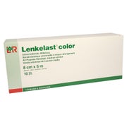 Lenkelast Color Mittelzugbinde, 8 cm x 5 m, blau 10 St