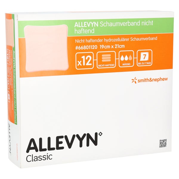 Allevyn Schaumverband 19x21 cm nicht haf 12 St