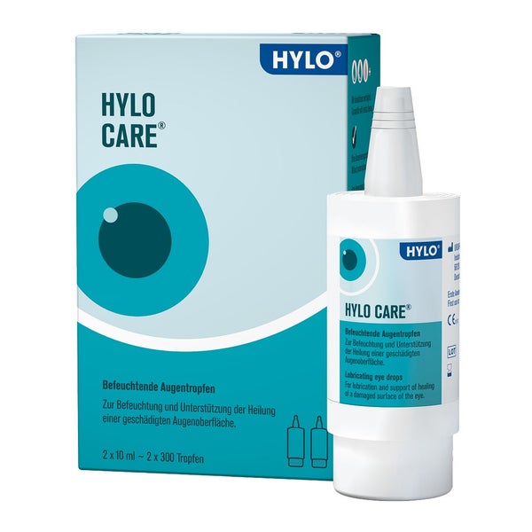 HYLO CARE Augentropfen 2X10 ml