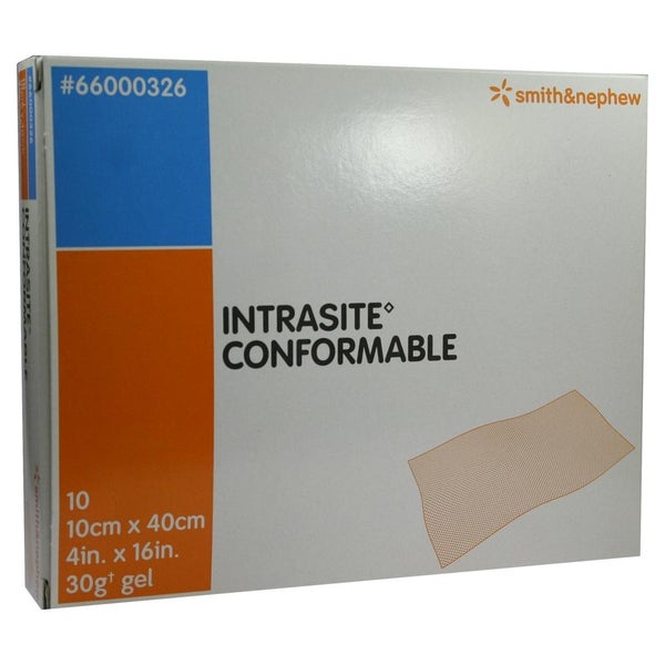 Intrasite Conformable Gelkompr.10x40 cm 10 St