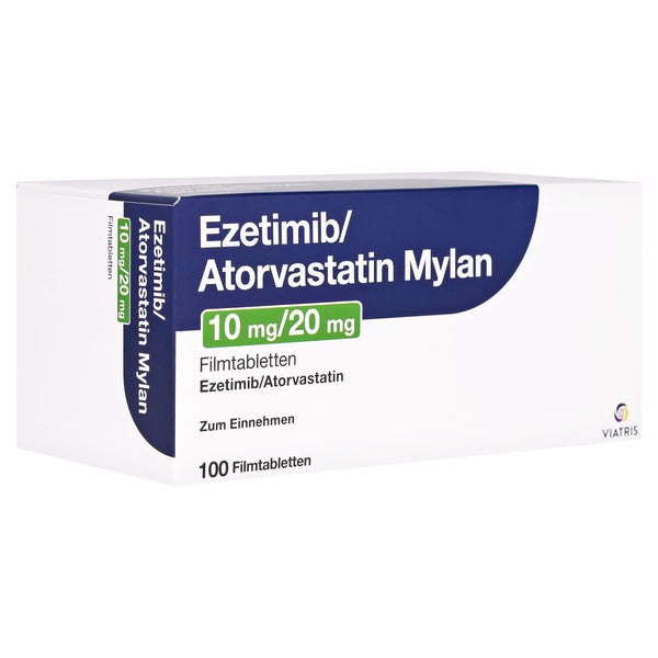 EZETIMIB/Atorvastatin Mylan 10 mg/20 mg Filmtabl. 100 St