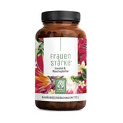 Produktabbildung: PMS Komplex mit Mönchspfeffer & Inositol - FRAUENSTÄRKE - 90 vegane Zyklus Kapseln - NATURTREU® 90 St