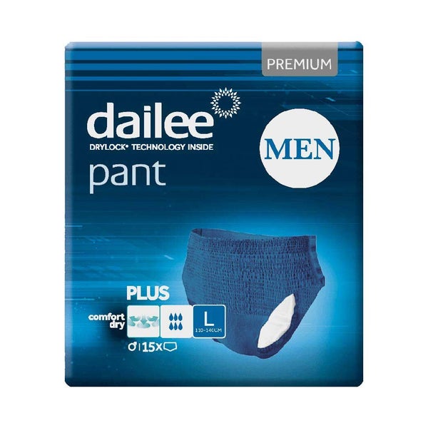 Dailee Pants Men Premium blue plus L 15 St