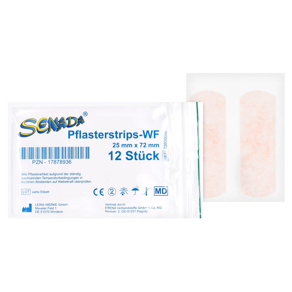 Senada Pflasterstrips 25x72 mm 12 St