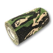 Produktabbildung: LisaCare kohäsive Bandage - Camouflage Grün - 10cm x 4,5m 1 St