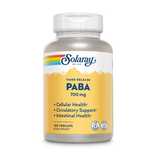 Paba 700 Mg Solaray Kapseln 100 St