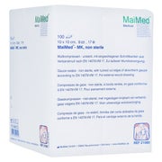 Produktabbildung: MaiMed Mullkompressen unsteril - 8-fach / 10 x 10 100 St