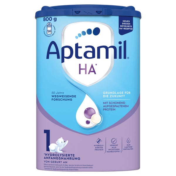 Aptamil HA 1, Hydrolysierte Anfangsnahrung 800 g
