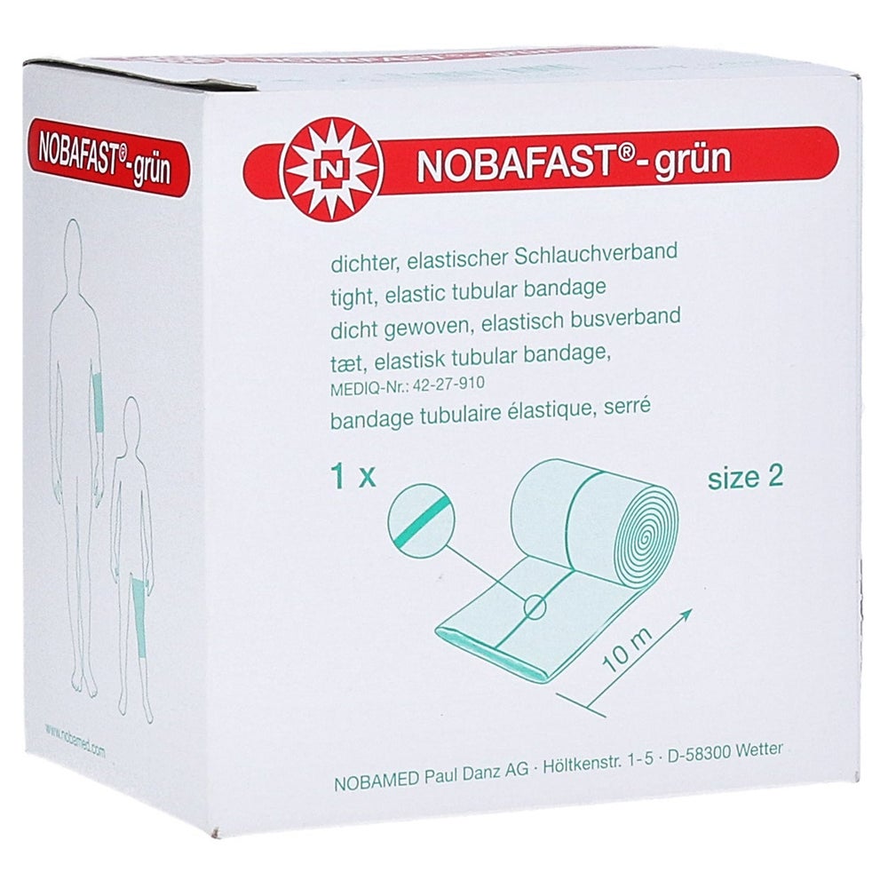 NOBA Nobafast® elastischer Schlauchverband 10 m - 2 Arme/ Kinderoberschenkel 1 St