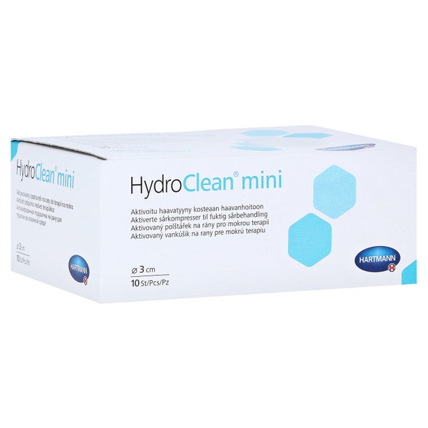 Hydroclean mini Kompressen 3 cm rund ste 10 St