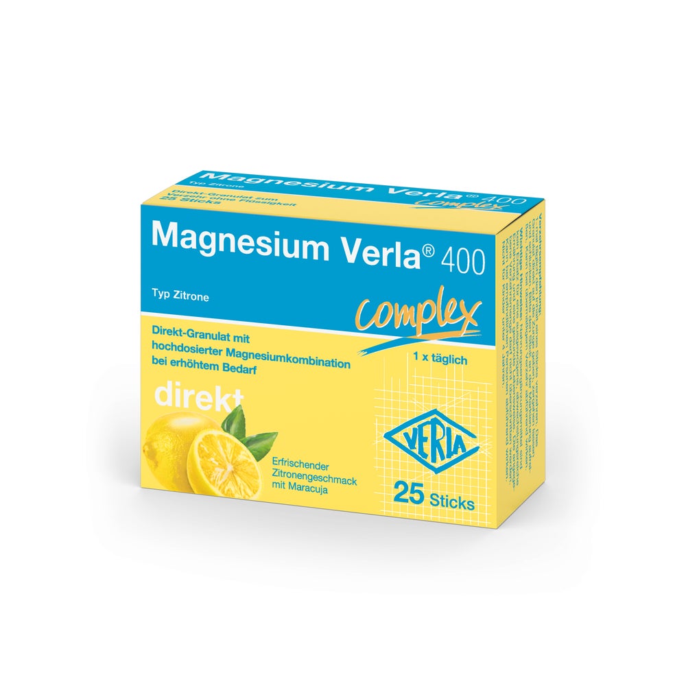 Magnesium Verla 400 Typ Zitrone 25 St