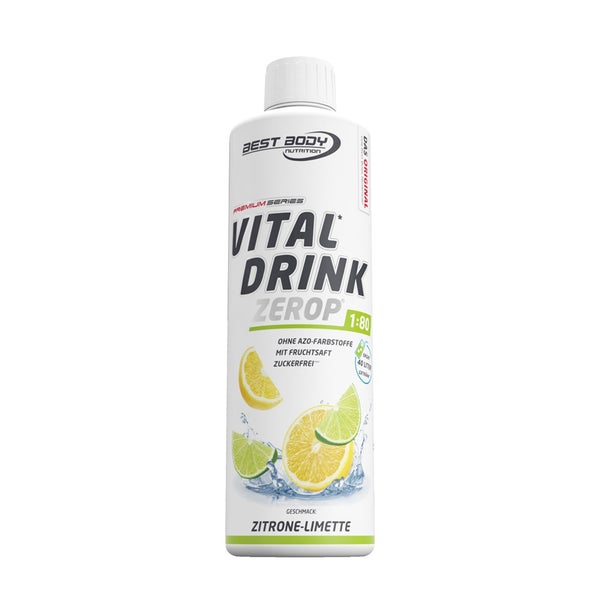 Vital Drink Zerop - Zitrone Limette 500 ml
